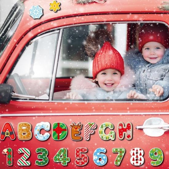 Yousheng Детский образовательный магнит на холодильник Алфавит Число Фрукт Животное Дошкольное обучение Дом Кухня Белая доска Шкафчик Холодильник Магнитный