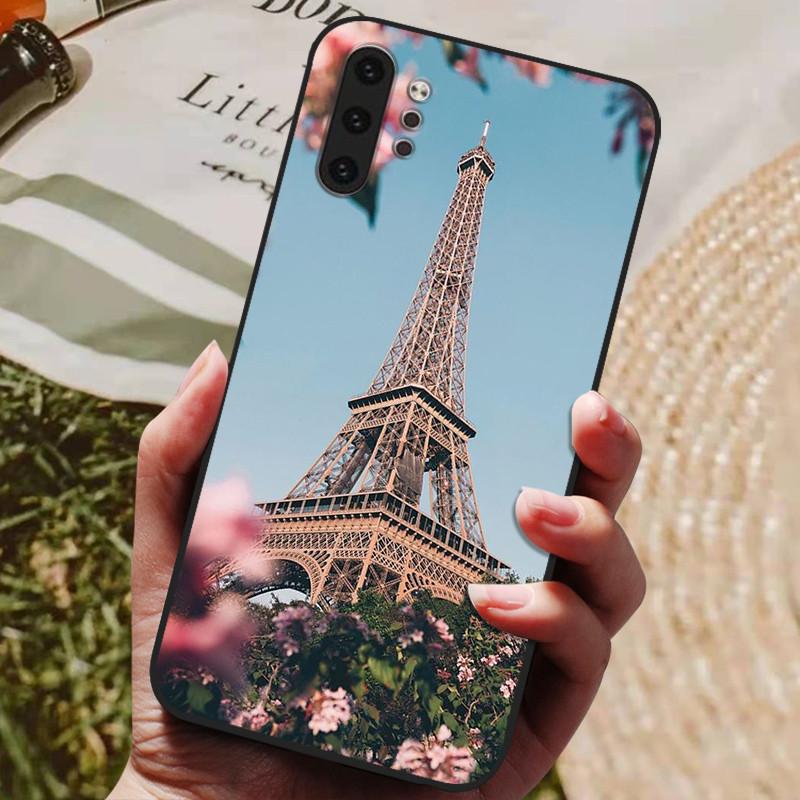 Чехол для Samsung Note 10 Plus Силиконовая задняя крышка для Samsung Galaxy Note 10 Plus Note10 Pro Чехол Note 10 + Защитные Fundas