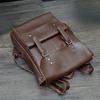 Crazy Horse кожаный корейский повседневный рюкзак мужская сумка женская ретро рюкзак для средней школы учащаяся школьная сумка дорожная сумка