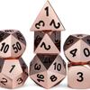 New Metal Metal Dice Set D4 D6 D8 D10 D12 D20 Multicolor Polyhedral Dice Polyhedral Sharp Corner Dice Gift
