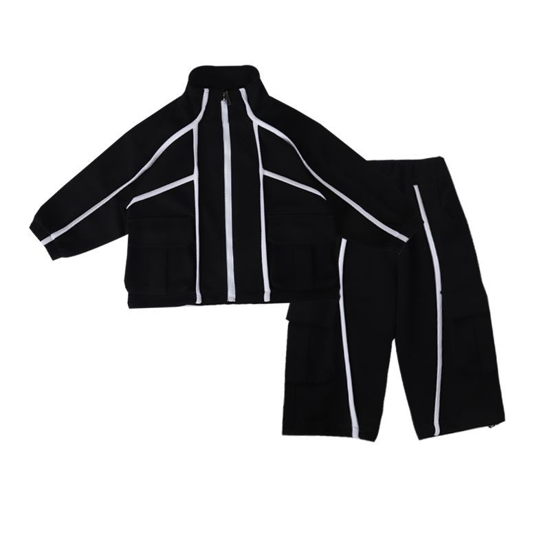 Мальчиковая рабочая одежда Весенние наряды Детская повседневная спортивная одежда Детский красивый комплект из двух предметов