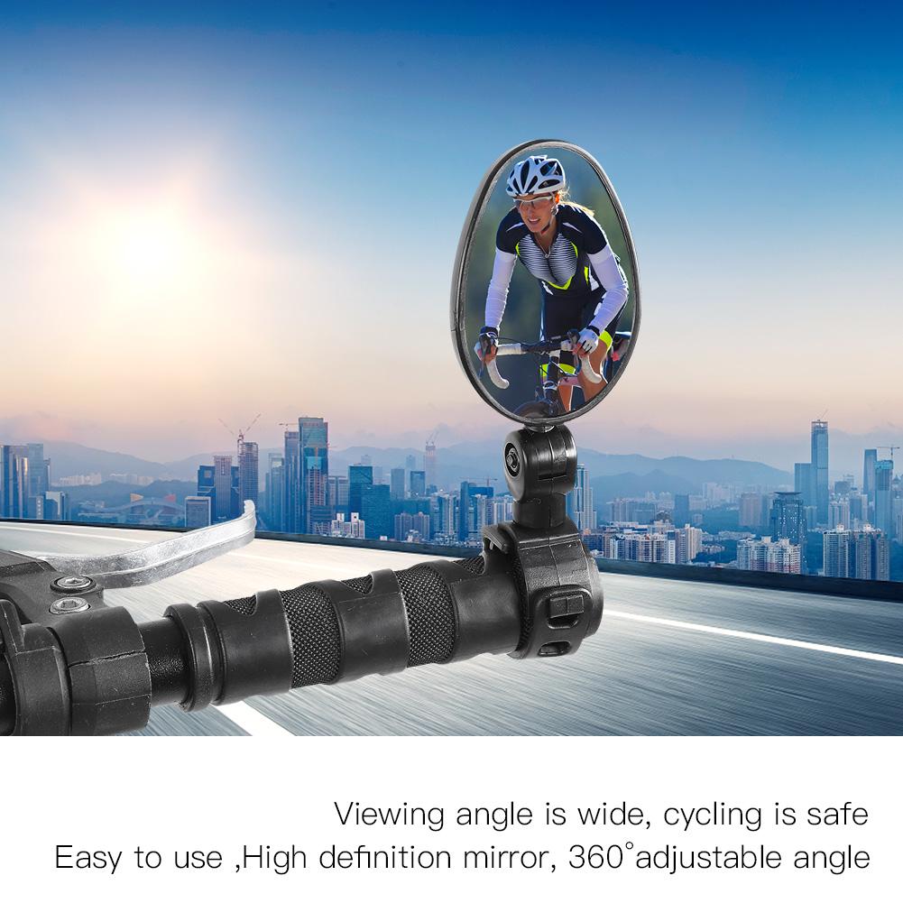 Обзор руля велосипеда, зеркало заднего вида с вращением на 360 градусов для горных шоссейных велосипедов