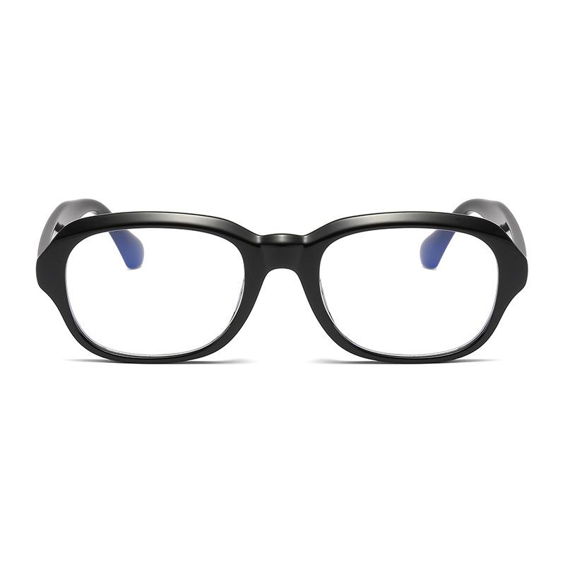 66016 Новые противосиние плоские зеркальные очки 2024 Овальные простые тонкие очки для макияжа Оправа Интернет знаменитости Уличные очки