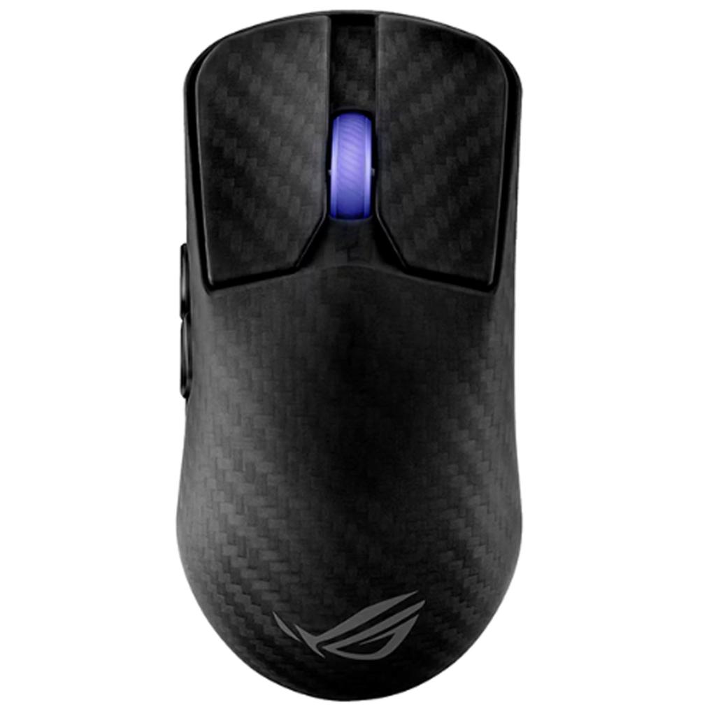 Игровая мышь ASUS ROG Harpe Ace Extreme Carbon Fiber, 47 г, сверхлегкая, проводная, USB, низкая задержка, ГГц, частота опроса 8000 Гц / / / 2.4 RF/Bluetooth /