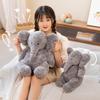Cute Elephant Doll Plush Toy Zoo Baby Elephant Doll Children Soothing Pillow Rag Doll Birthday Gift