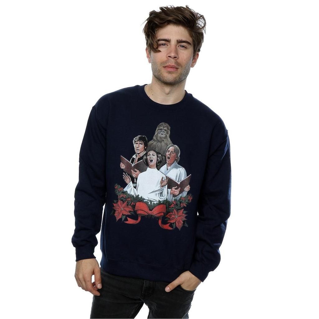 Star Wars Mens Christmas Carols Sweatshirt