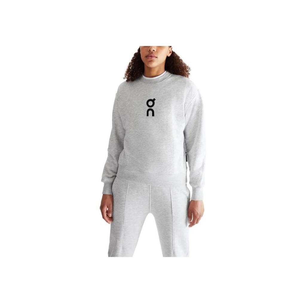 Свитшот с круглым вырезом и принтом логотипа Женская толстовка 1WE10470553