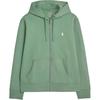 Толстовка мужская Polo на молнии с капюшоном и длинными рукавами, зеленая 710881517-068