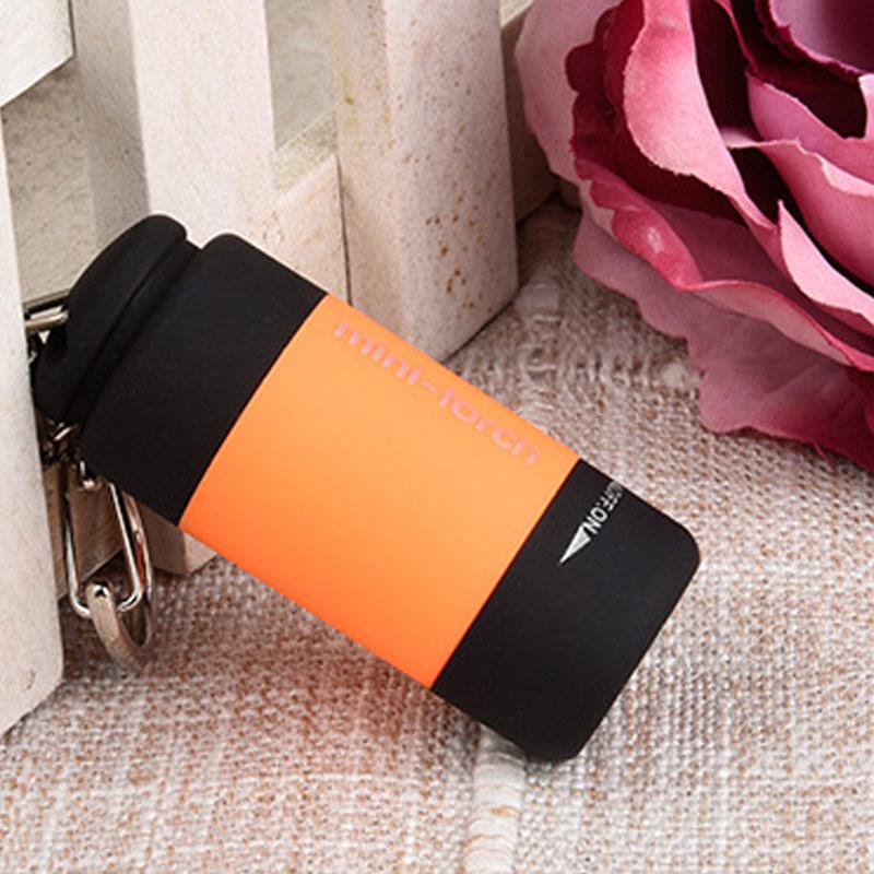 Фонарик USB карманный перезаряжаемый брелок светодиодный фонарик водонепроницаемый мини-лампа уникальный