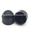 Black & White PE Cap Head Protective Covers for M4-M45 Bolts - Dustproof, Decorative Insulation
