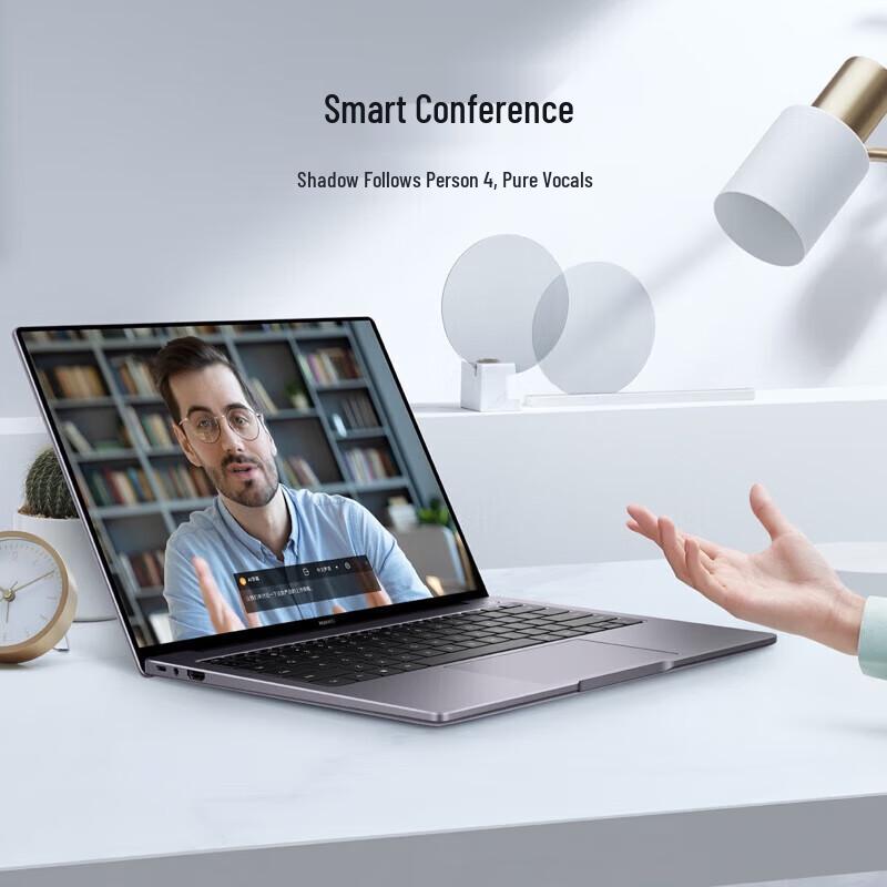 Huawei Ноутбук MateBook 14 13-го поколения с Core, 2K-сенсорным экраном (Китайская версия)