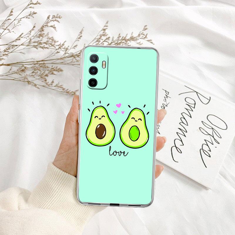 IK8 Avocado fruit art Transparent Phone Case for Motorola Moto Edge 20 30 40 50 S30 Fusion Ultra Pro Neo Lite + G200 G23