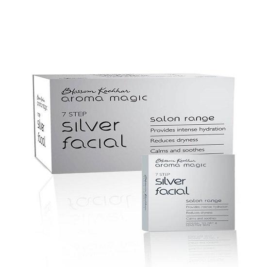 Набор для лица Aroma Magic 7 Step Silver салонный ассортимент 225г