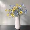 Искусственный цветок Gesang, одна ветка, 4 вилки, Королева Космос, искусственный цветок, шелковый букет цветов для гостиной, свадьбы, украшения дома