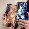Чехол для телефона Samsung Galaxy S9 S8 S10 S21 S22 S20 Plus Ultra S21fe S10e Note 20 10plus, мягкие задние чехлы из ТПУ с аниме «Убийца демонов»