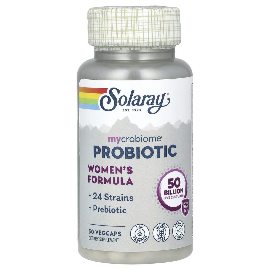 Mycrobiome Probiotic, Women's Formula, 5 Billion, 30 Enteric Coated Veggie Caps