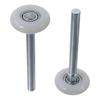 Galvanized Steel Door Wheels Nylon Sealing Shaft Roller Shutter Door Accessories  For Garage Door
