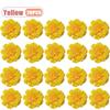 Realistic Artificial Carnation Flower Heads Bright Faux Marigold Blooms for Halloween Festival Wedding Party Decoration Supplies