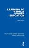 The Learning To Learn In Higher Education Book