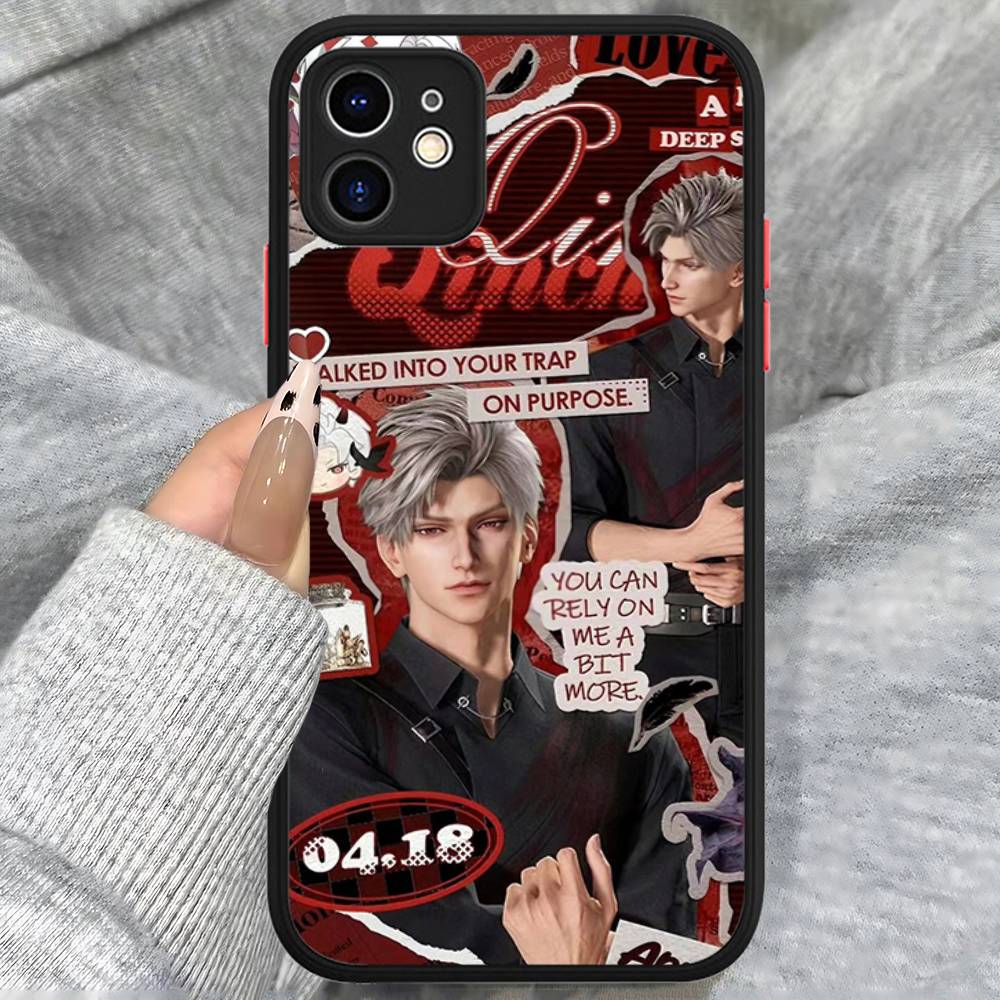 Игра Love And Deepspace Для Силиконового Матового Чехла На Телефон Для IPhone 16 Pro Max 15 14 13 12 11 X XS MAX
