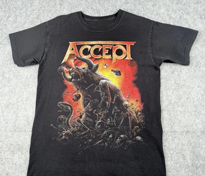Принять Черная футболка с принтом Blind Rage Tour Все размеры от S до 5XL BL2.1195 Унисекс футболка