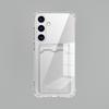 Для Samsung Galaxy A56 A55 A54 A36 A35 A34 A26 A25 A24 A16 A15 A14 A06 A05 5G A05S Чехол Прозрачный ID Слот для банковской карты Защитная крышка