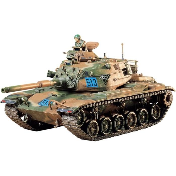 Tamiya 1/35 Military Miniature Series No.140 US M60A3 Tank Plastic Model 35140 Pre-colored