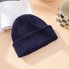 Winter Out Warm Melon Fur Hat, Knitted Hat Women, Knitted Hat Men's Solid Color Versatile Couple Pullover Hat