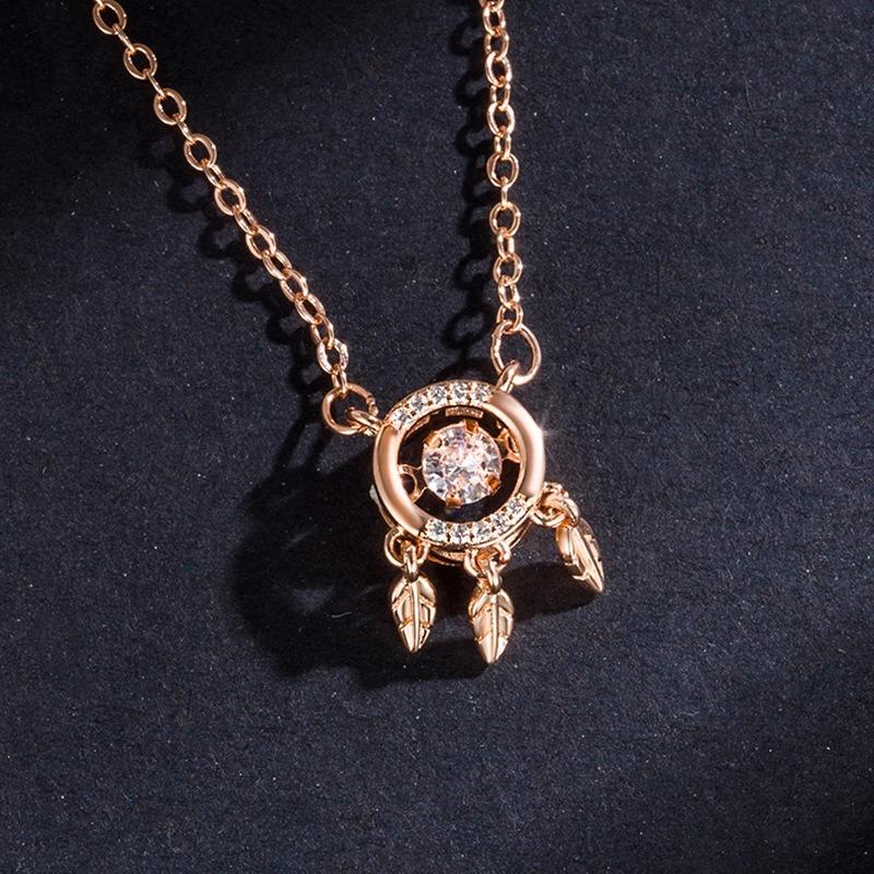 Sace Gems Женское ожерелье из медного сплава, кулон, циркон, модный подарок