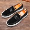 Тренд Новые Роскошные Мужские Слипоны с ремешком-монком Лоферы Повседневная Кожаная Обувь Мужские Удобные Кроссовки Tenis Masculino Zapatos Hombre