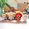 Cute Cute Little Eight Pendant Plush Toy Transformed Into French Fries, Sea Bream, Yaki Bag Hanging Ornament Keychain Doll
