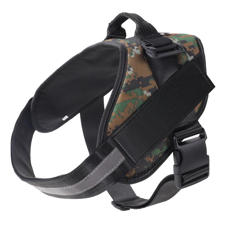 Взрывозащищенный поводок для собаки, товары для питомцев, нагрудный ремень для питомца, жилет для средней и крупной собаки, поводок для выгула собаки в стиле жилета