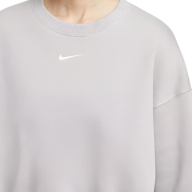 Nike Спортивная одежда Phoenix Fleece Свободный Удобный Свитшот с круглым вырезом и длинными рукавами Женские топы DQ5762009