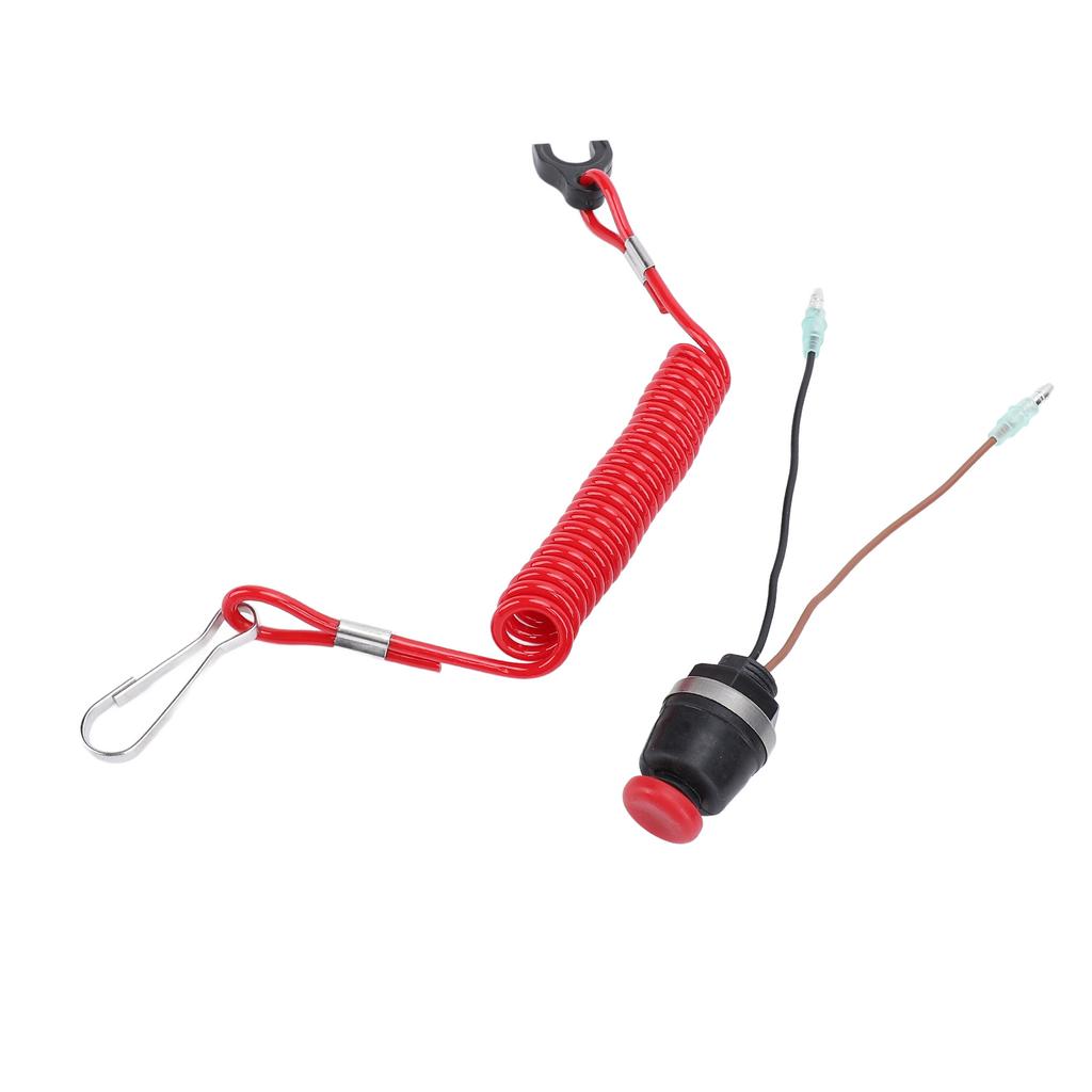 Outboard Safety Stop Switch Lanyard Metal Alloy 3A3068300 for Tohatsu 8 to 115HP Control Box