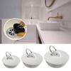 3pcs/set Durable Leakage-proof Washroom Kitchen Bathtub Stopper Sewer Bathroom Supplies Drain Cover