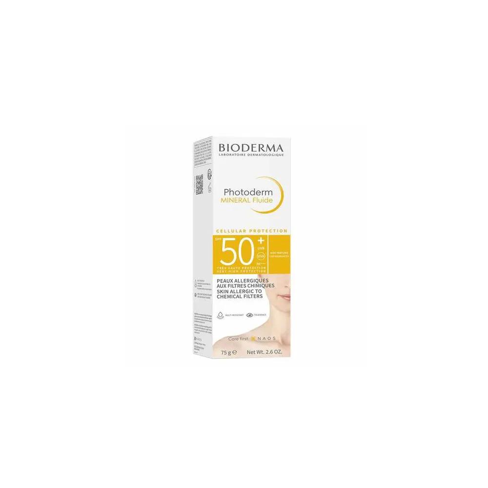 Bioderma Photoderm Mineral Sun Fluid SPF50+, 75g