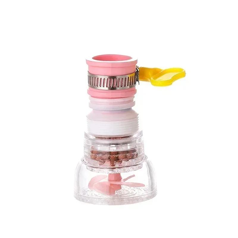 New Flexible Faucet Extender Water Saving Filter Accessory Kitchen 360 Degree Rotating Faucet Adjustable Home Kitchen Tool