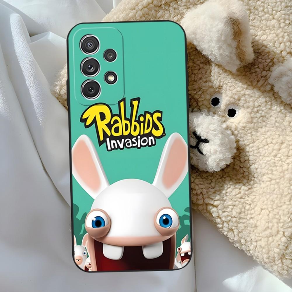 Raving Rabbids Phone Case for Sumsung Galaxy S24 S23 S22 S21 S20 A24 A34 A54 A53 N20 M54 Fe Plus Ultra Cover