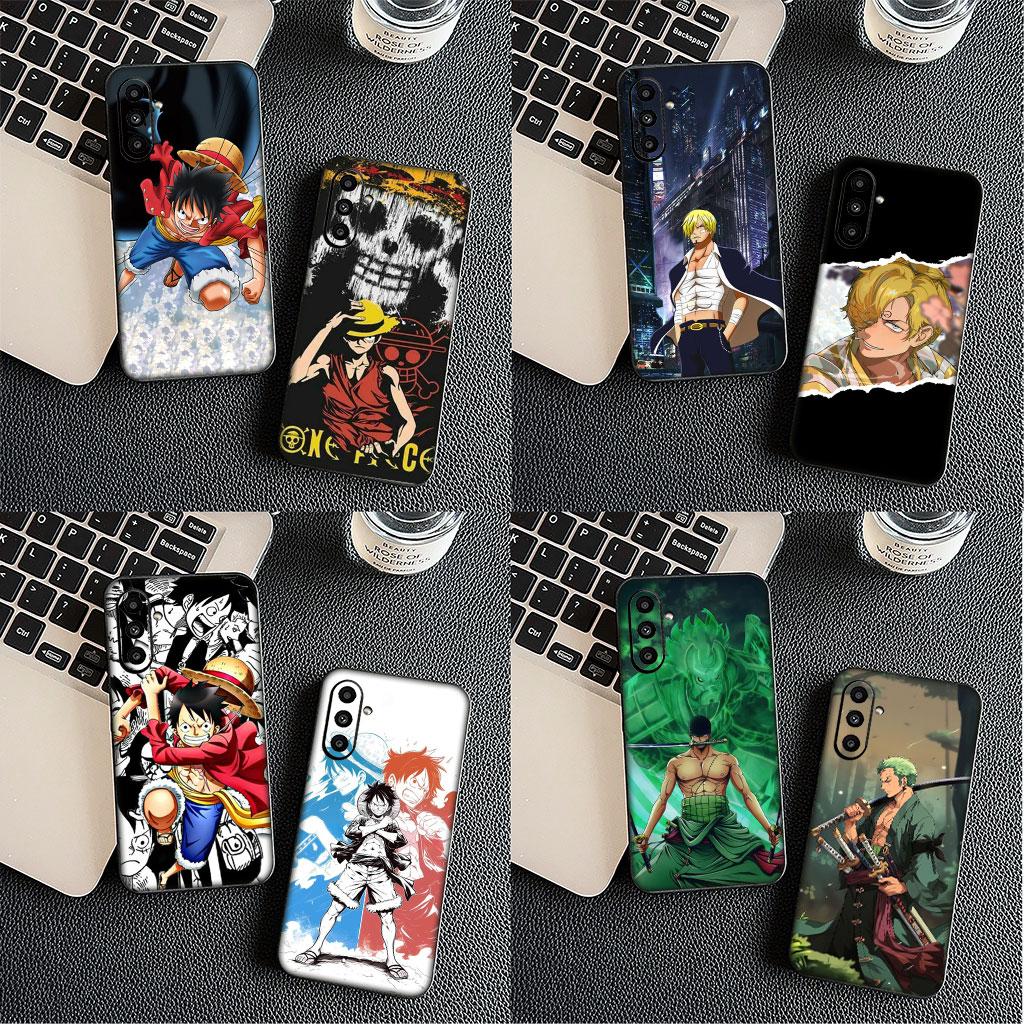 Санджи Луффи One Pieces Ророноа Зоро Чехол для Samsung Galaxy S25 S24 S23 Fe Ultra Plus S7 Edge A05 A06 A16 A55 A15 A35 Чехол