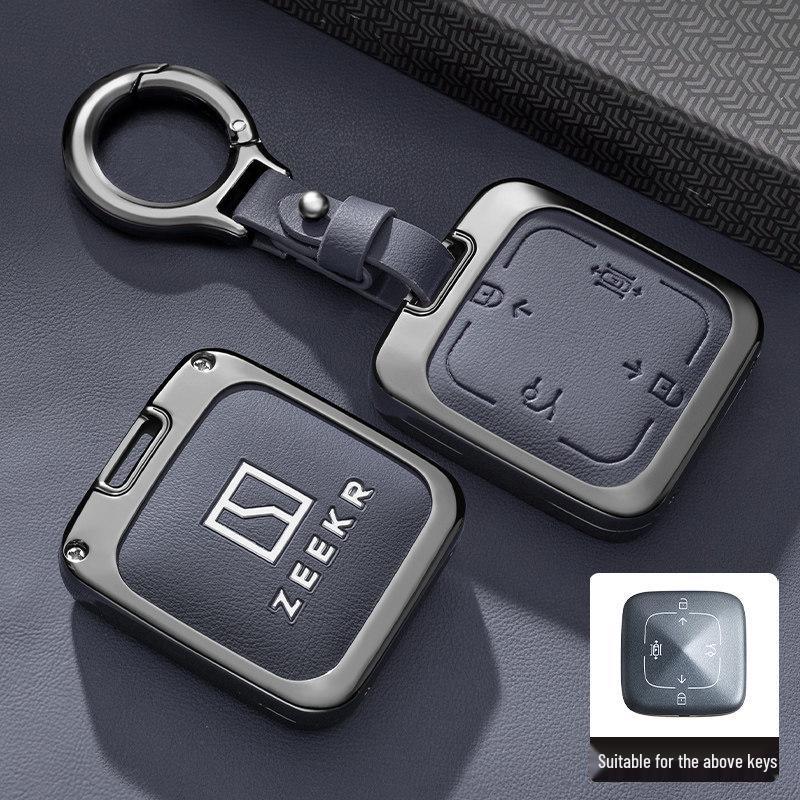 Bluetooth Брелок-Ключница для Zeekr JiKe 007 - Автоаксессуар, Чехол, Пряжка и Мужская Сумка
