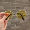 New Cute Bow Children's Glasses Sunglasses Trendy Fashion Versatile Sunglasses Children