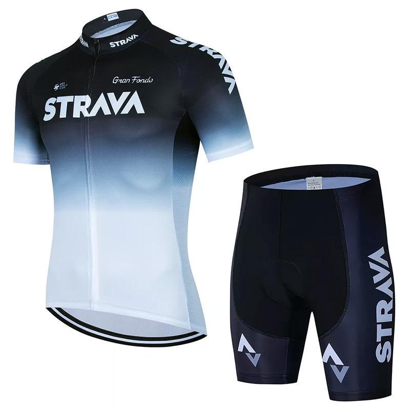 Short Sleeve Cycling Suit Men's Skinny Bicycle Downhill Suit Outdoor Quick-Drying Breathable Mountain Bike 2026 Summer Breathable Cycling Suit Set