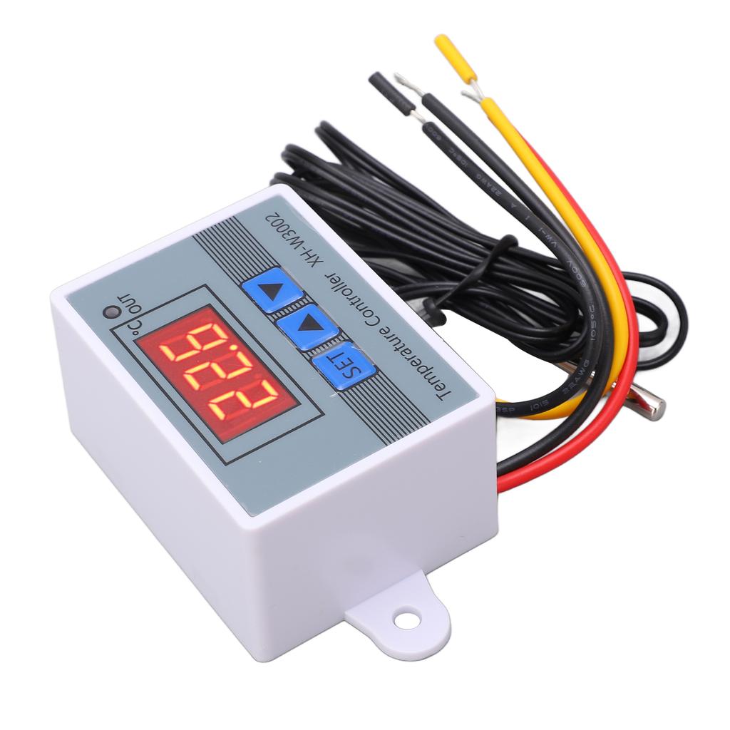 Digital Temperature Controller Thermostat Heating Cooling Switch with Waterproof Probe 10A
