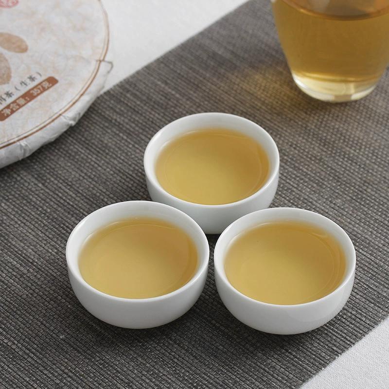 Чай из сырого пирога «Юньнань Пуэр» «Баньчжан» с большими листьями, большим деревом, старым деревом, цицзы, 357 г