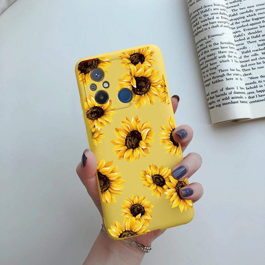 For Xiaomi Redmi 12C Case Cute Love Heart Phone Case Bumper Back Shockproof Soft TPU Cover For Redmi 12C 12 C Case Fundas 6.71''