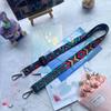 Pattern Design Mobile Phone Lanyard Nylon Mobile Phone Rope Retro Handbag Belt  for Unisex