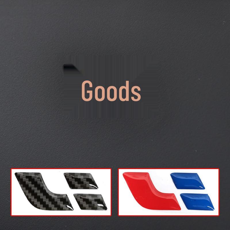 Li Auto L6789 ONE MEGA Steering Wheel Emblem Stickers, Creative Men's Interior Decor
