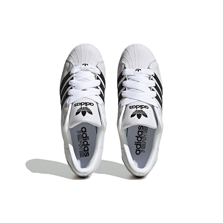 Adidas Originals Superstar Comfortable Non-Slip Wear-Resistant Low-Top Sneakers Unisex Sneakers White Black ID2552