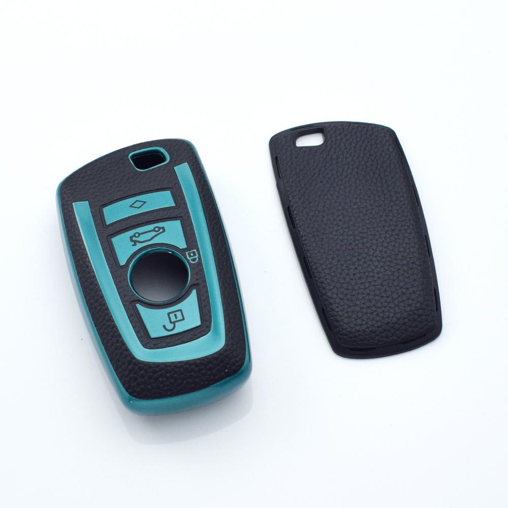 Для BMW X1 X3 X5 X6 F10 F20 F30 F34 F11 F15 F16 1 3 5 7 серии F25 F31 M3 M4 чехол для автомобильного ключа чехол TPU кожаный держатель для брелока