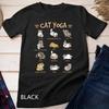 Йога для кошек Позы кошек Практикующих осознанную медитацию Котёнок Футболка